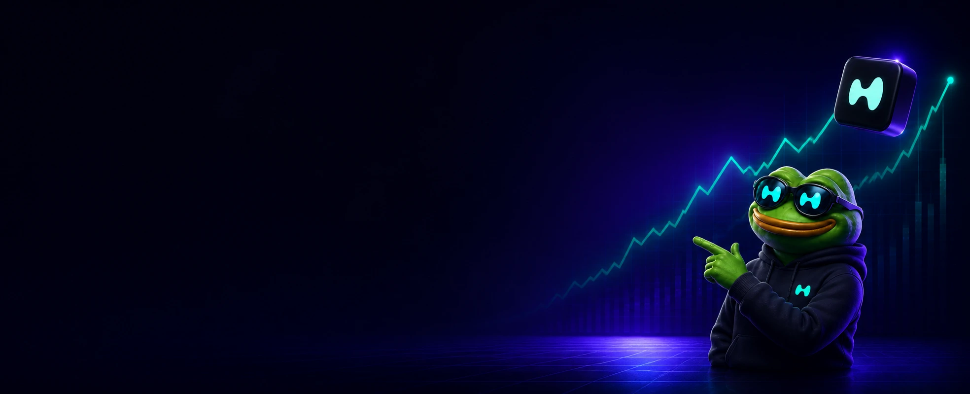 Start your trading journey banner background